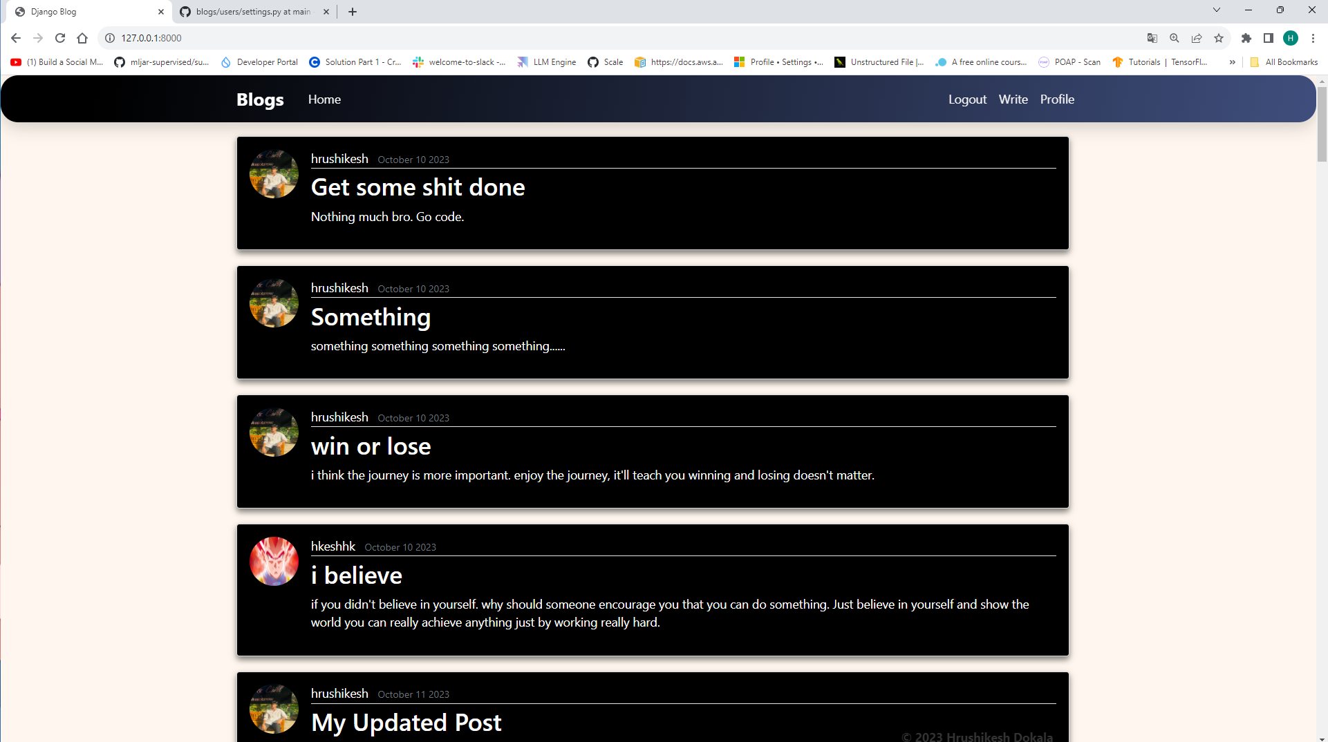 blogging-website